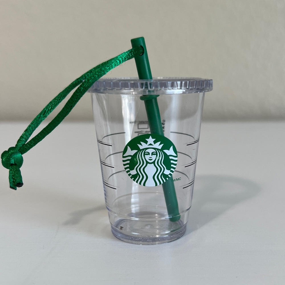 Starbucks Mini Cold Cup Ornament 2014